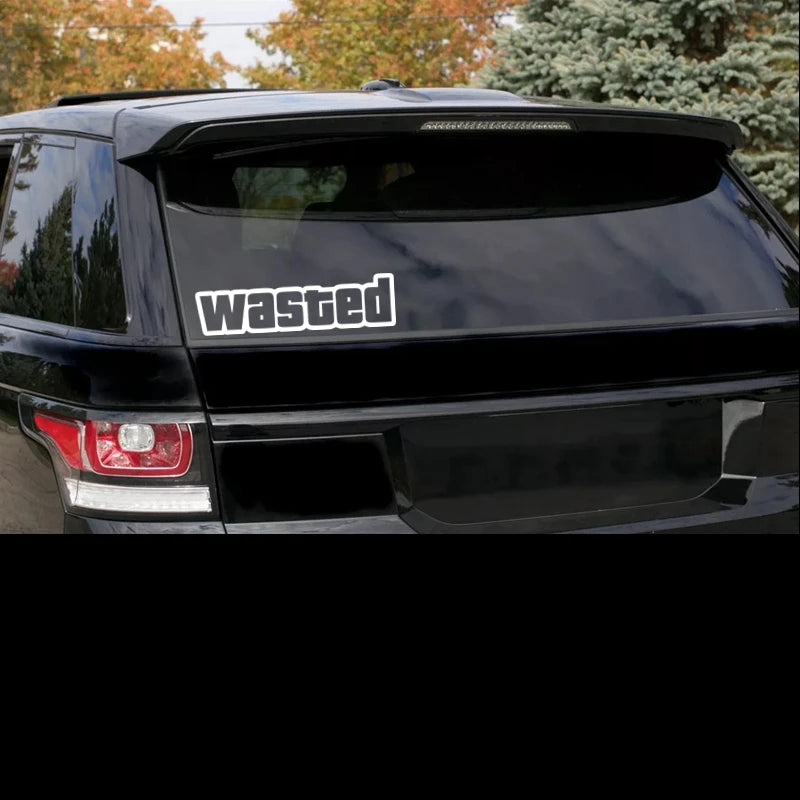 Stickers WANSTED GTA for car