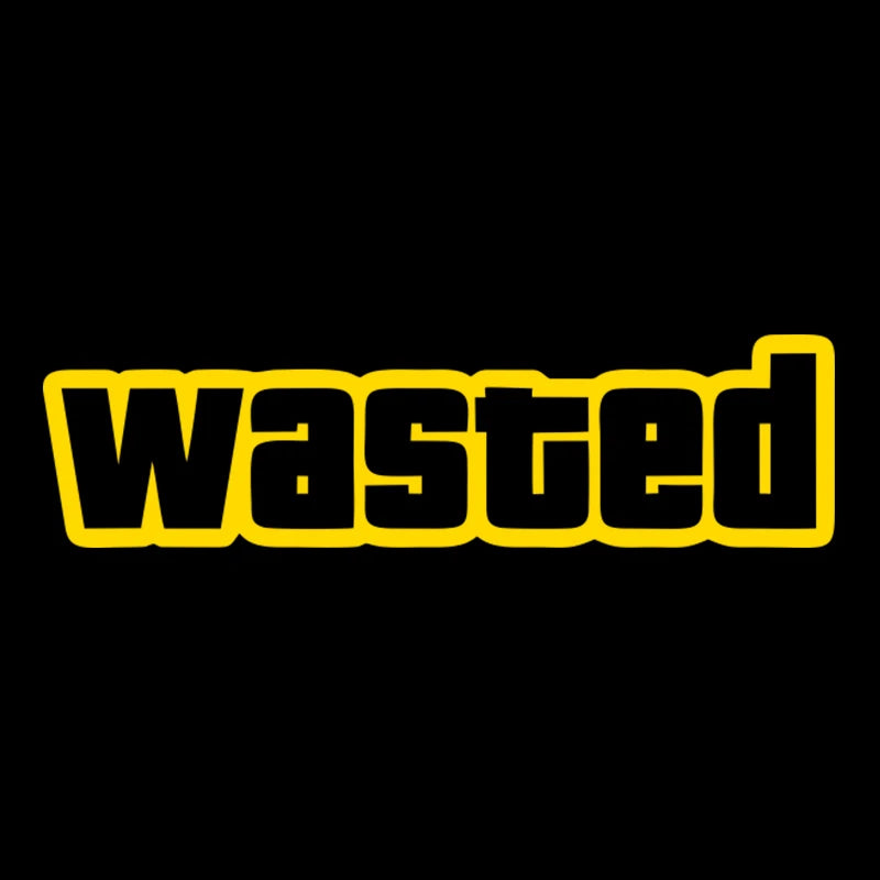 Stickers WANSTED GTA for car