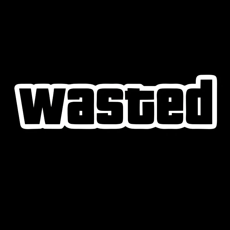 Stickers WANSTED GTA for car