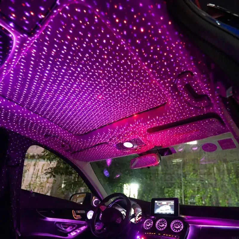 Colorful Starry Sky Projector Lamp for Car