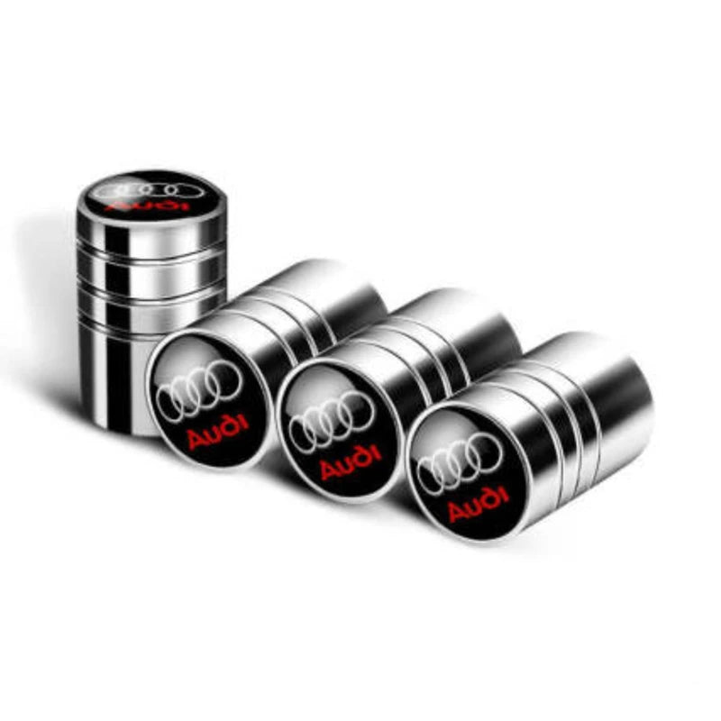 4pcs Car Valve Stem Caps Cover For Audi