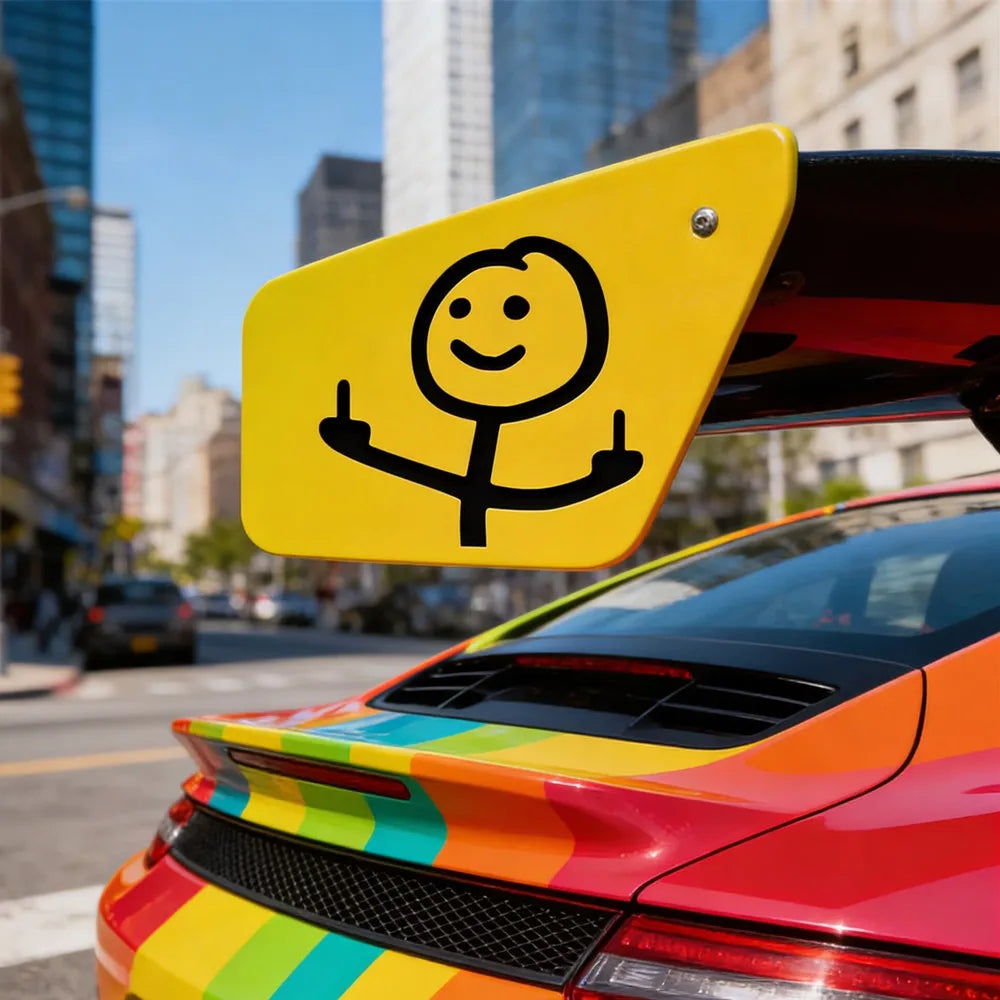 Cartoon Smiling Face Stickers