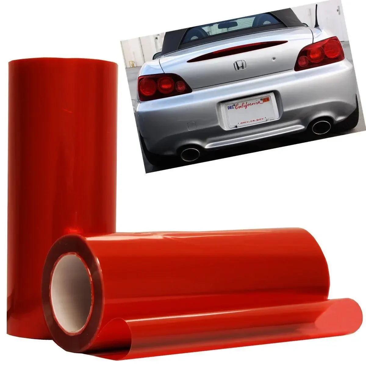 Yellow Car Light Headlight Taillight Tint Vinyl Film Lamp Films Sticker