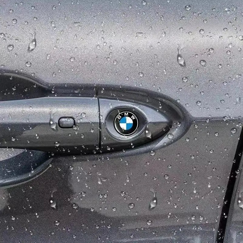 Car Lock Keyhole Decoration Protection Dustproof Decal For BMW