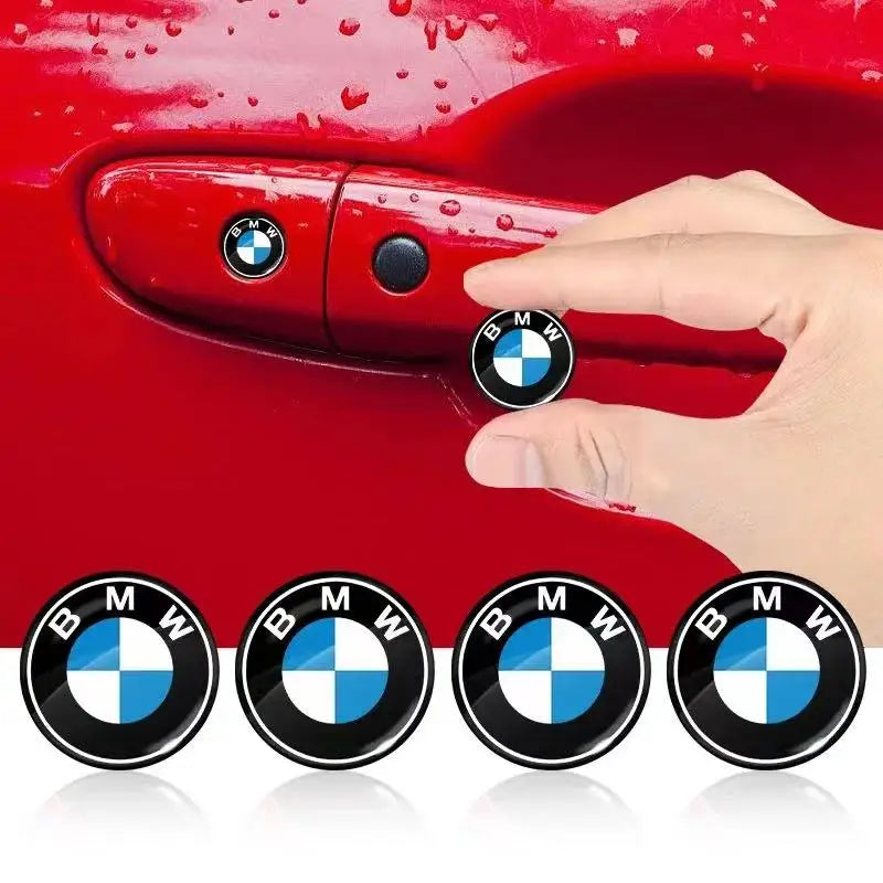 Car Lock Keyhole Decoration Protection Dustproof Decal For BMW