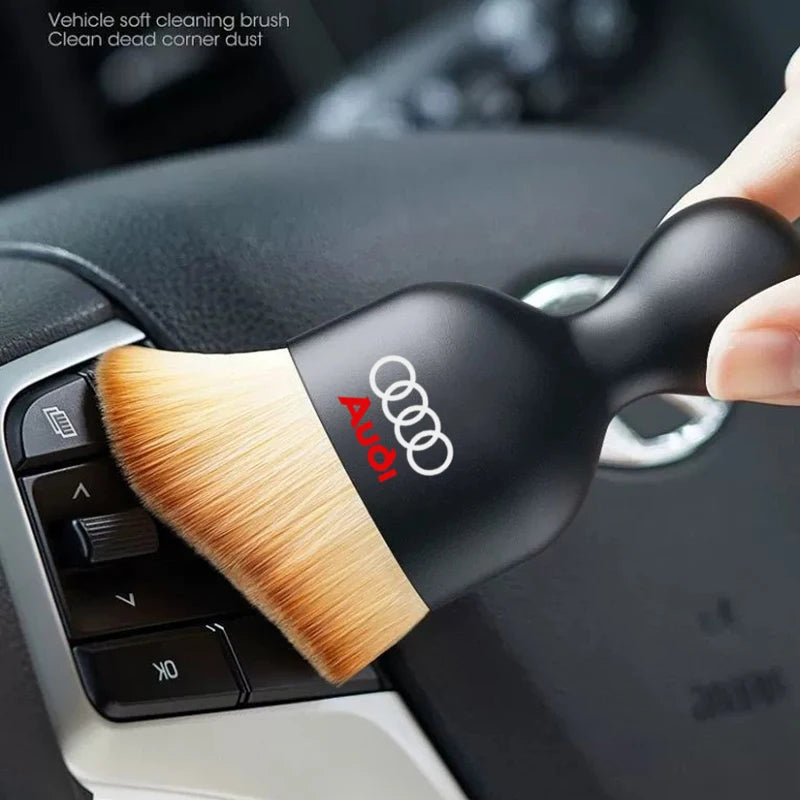 Car Air Conditioner Outlet Dashboard Cleaning Brush Auto Interior Dust Brush for Audi