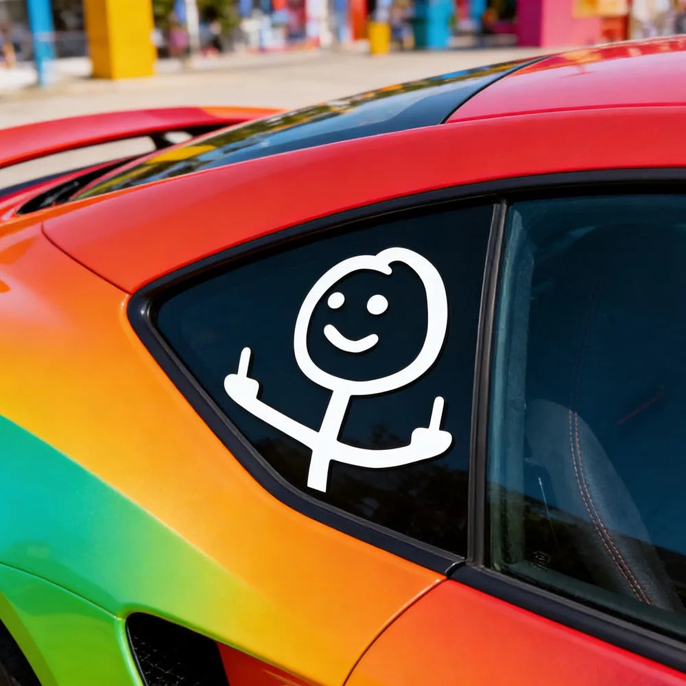 Cartoon Smiling Face Stickers