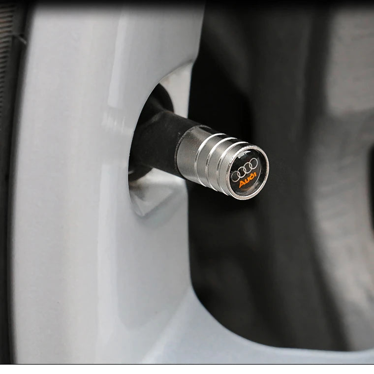 4pcs Car Valve Stem Caps Cover For Audi