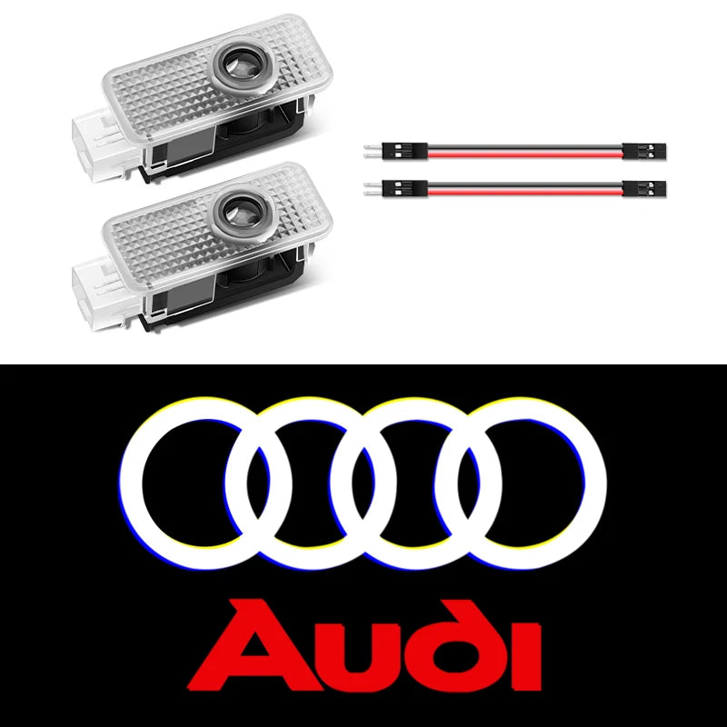 LED door logo light for Audi
