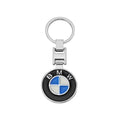 Car Carbon Fiber Keychain Zinc Alloy Keyrings Accessories For BMW