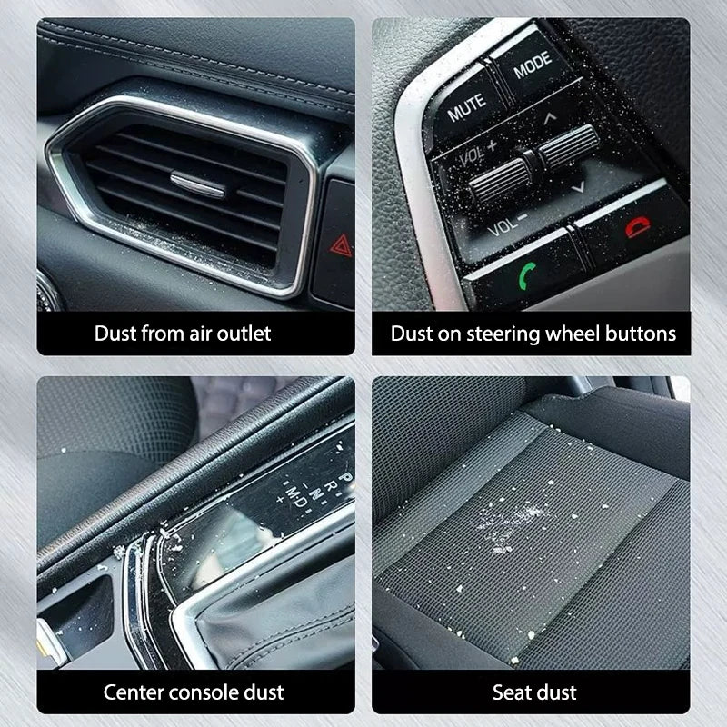 Car Air Conditioner Outlet Dashboard Cleaning Brush Auto Interior Dust Brush for Audi