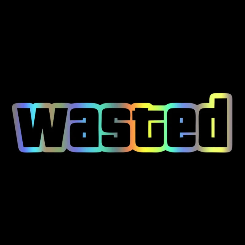 Stickers WANSTED GTA for car