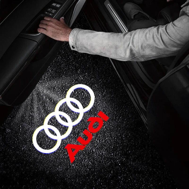 LED door logo light for Audi