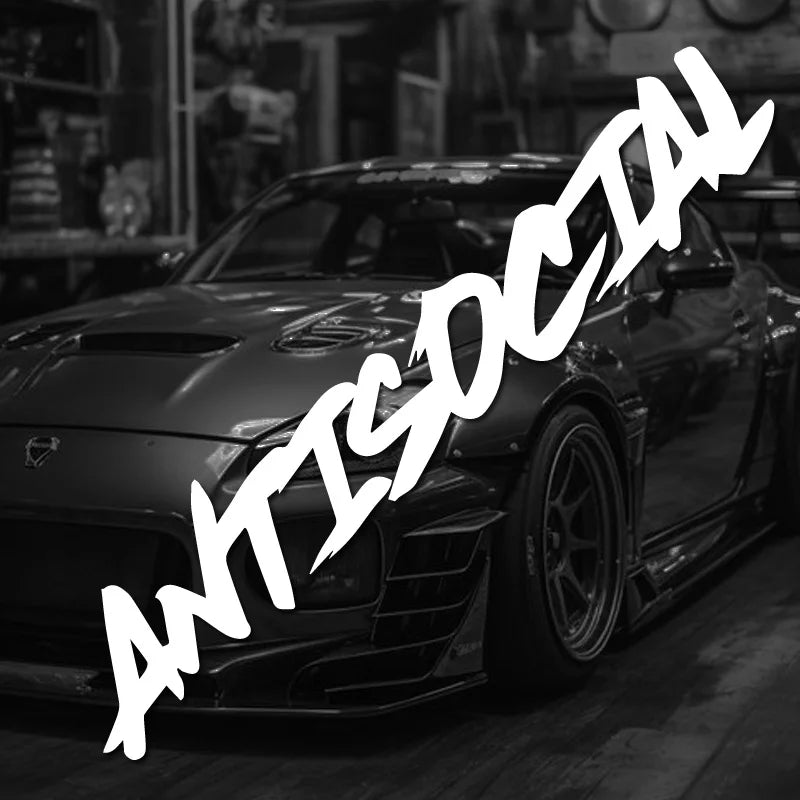 "ANTISOCIAL" Stickers