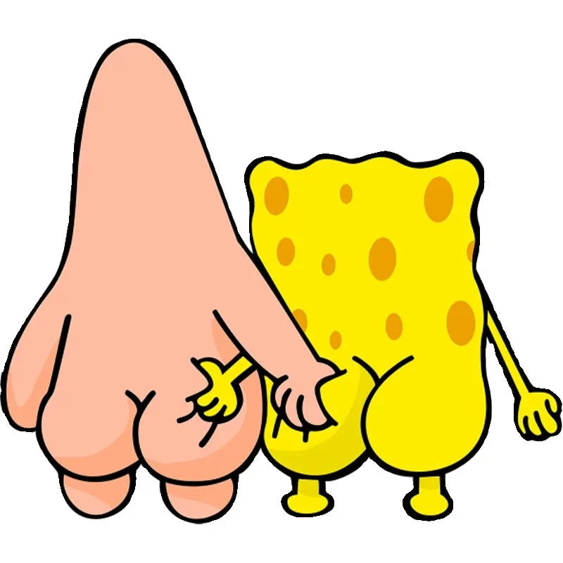 Custom Kawaii SpongeBob Car Stickers