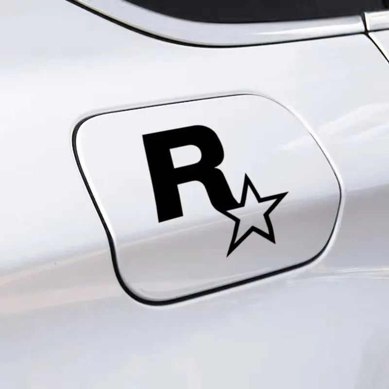 1Pcs Car Sticker R Star