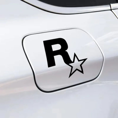 1Pcs Car Sticker R Star