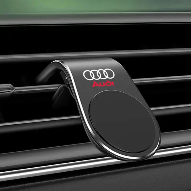 Magnetic Car Phone Holder Metal Stand Accessories For Audi