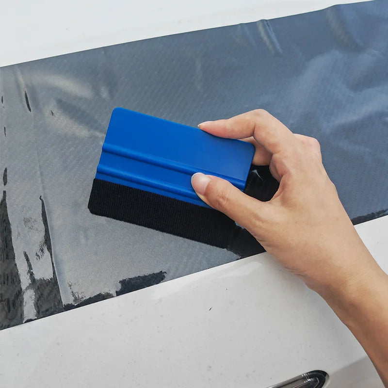 5Pcs Car Window Tint Application Tools Kit Vinyl Squeegee Film Scrapers Vehicle Glass Protective Film Installing Wrap Tool