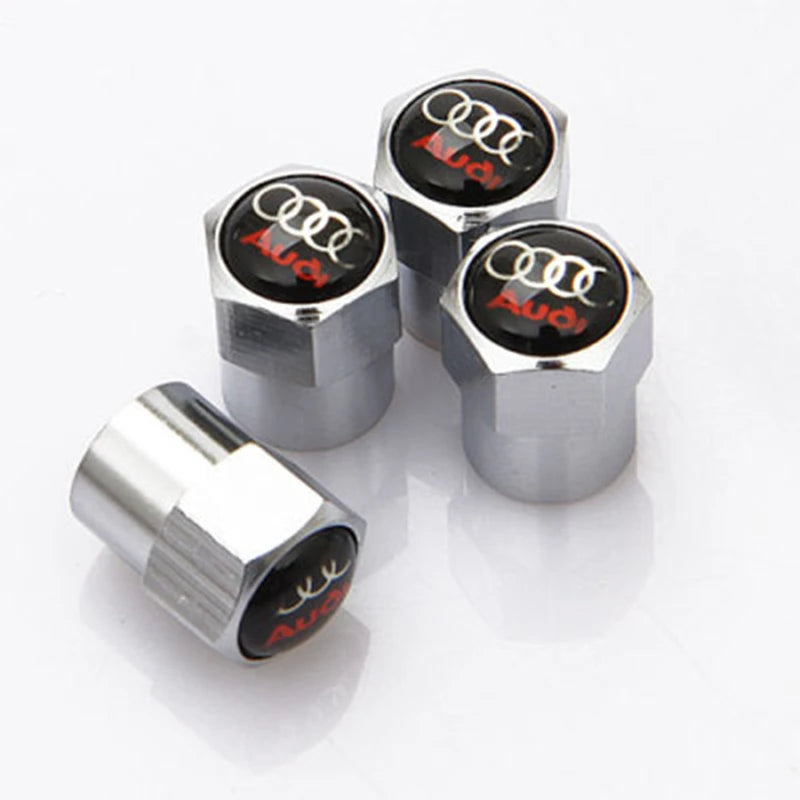 4pcs Car Valve Stem Caps Cover For Audi