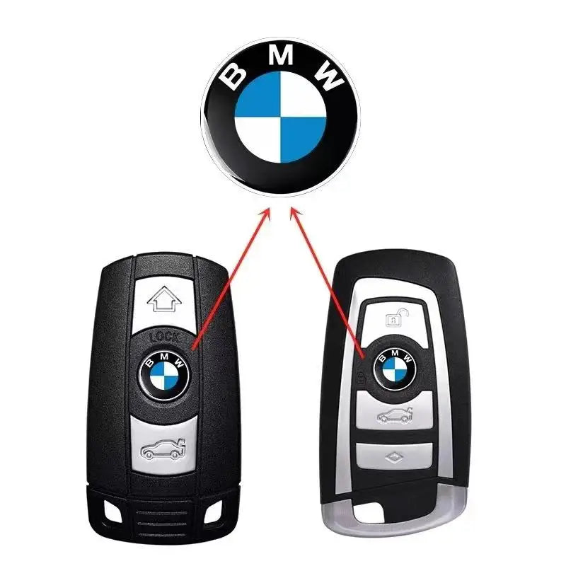 Car Lock Keyhole Decoration Protection Dustproof Decal For BMW