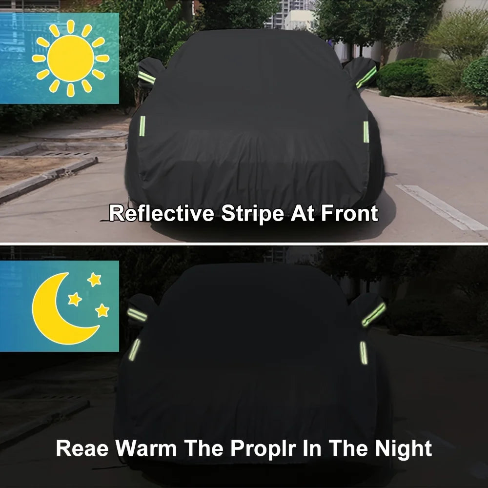Car Cover Protection Outdoor Exterior Sun Snow UV Winter Summer