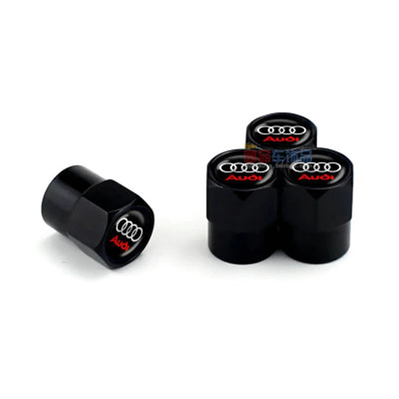 4pcs Car Valve Stem Caps Cover For Audi