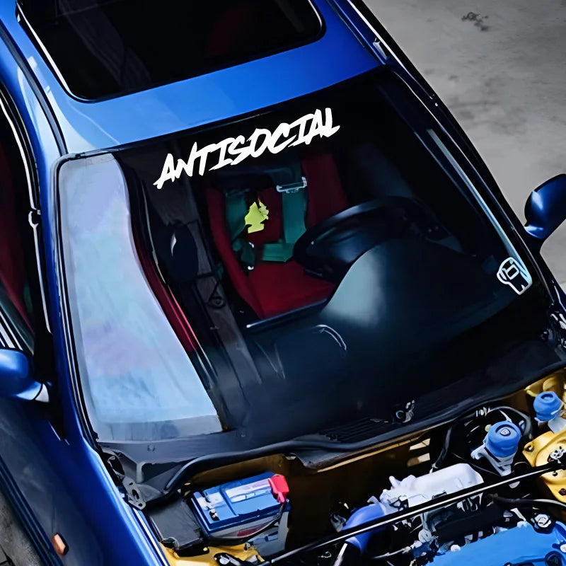 "ANTISOCIAL" Stickers