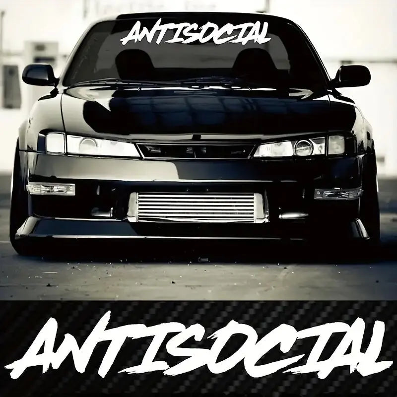 "ANTISOCIAL" Stickers